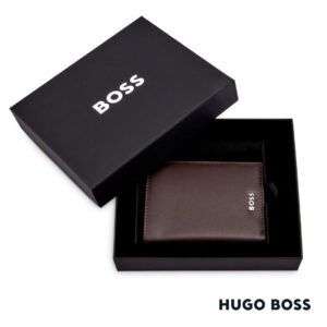 BENCHMARK HUGO BOSS LEATHER CARD HOLDER
